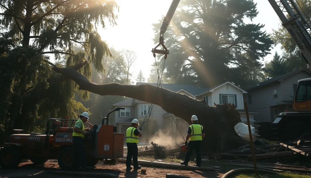 emergency tree removal Sydney safety measures