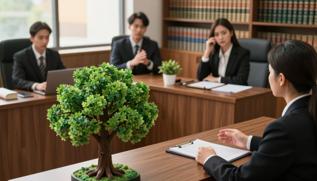 tree dispute court process